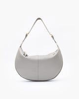 Borsa in pelle RACHEL grigio perla - LOVING BAGS