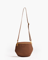 Baby ISABELLA con tracolla in pelle CUOIO - LOVING BAGS