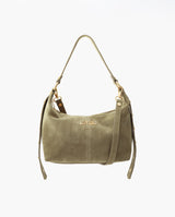 Carrie suede VERDE SALVIA - LOVING BAGS