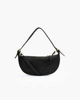 Borsa in suede RACHEL MIGNON nera - LOVING BAGS