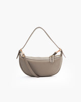 Borsa in pelle RACHEL MIGNON tortora - LOVING BAGS