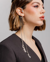 Ear-cuff snake con pendenti - DO82688