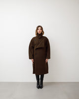 Cappotto in lana doppio petto - 25137
