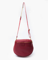 Borsa ISABELLA in pelle BORDEAUX - LOVING BAGS