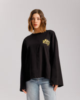 T-shirt long sleeve ALTHÉA NERA - C231