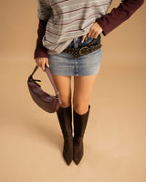 Minigonna denim - D329
