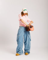 Jeans baggy cargo - P13203