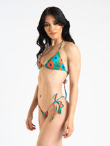 Bikini a triangolo stampato - BCW2