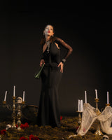 Robe longue en lycra - L2040
