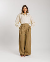 Pantaloni palazzo BEIGE ALTHÉA - C006