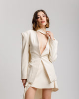 Blazer sartoriale con foulard ALTHÉA - C003 SLC