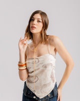 Collana lariat con perla - ECN8777
