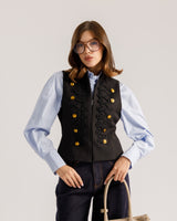 Gilet con alamari - G15678