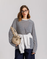Maglia a righe in cotone - H16188