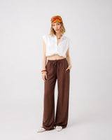 Pantaloni morbidi in viscosa - 85575