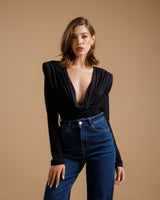 Maglia con scollo - 9960