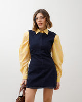 Abito corto in denim - K915 slc