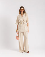 Tailleur in misto lino - 26246