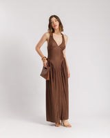 Abito midi plissè - 6983