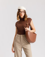Maglia aderente con colletto - CHF8942