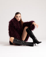 Stivali in pelle NERO - LOVING 2662