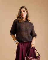 Maglione in lana mohair - AL002