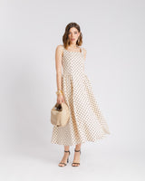 Abito midi a pois - JM88610