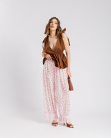 Pantaloni morbidi a pois - U70619
