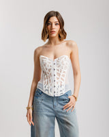 Corsetto con trasparenza - ST13795