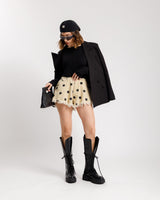 Shorts in denim a pois - PJ13819