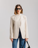 Blazer con collo alto - MARILYN