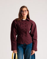 Veste à manches bouffantes - U31693