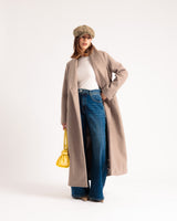 Manteau long TAUPE - 9207