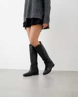 Stivali in pelle con rialzo - LOVING V89
