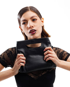 Borsa in pelle NANO GRACE nera - LOVING BAGS