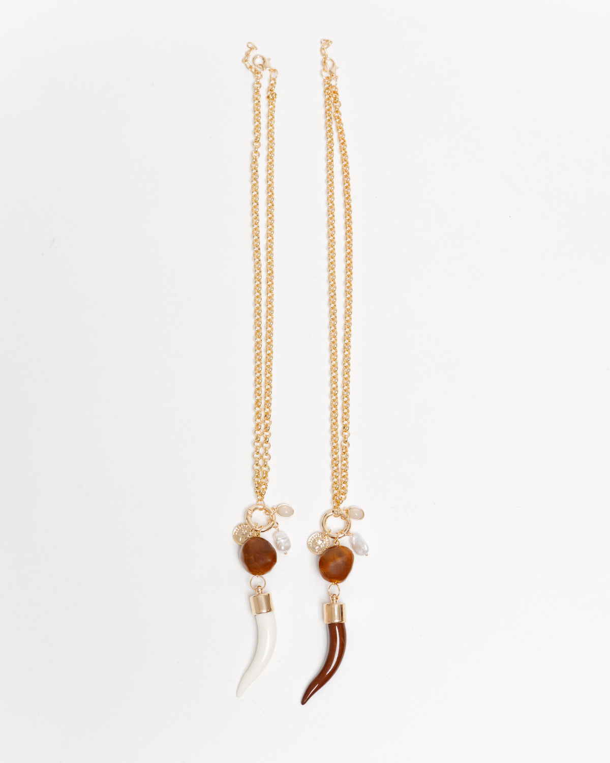 Collana con corno pendente - ECL2519