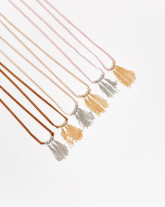 Collana in suede con pendenti - ECL2476EU
