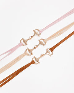 Collana in suede con dettaglio - LD04