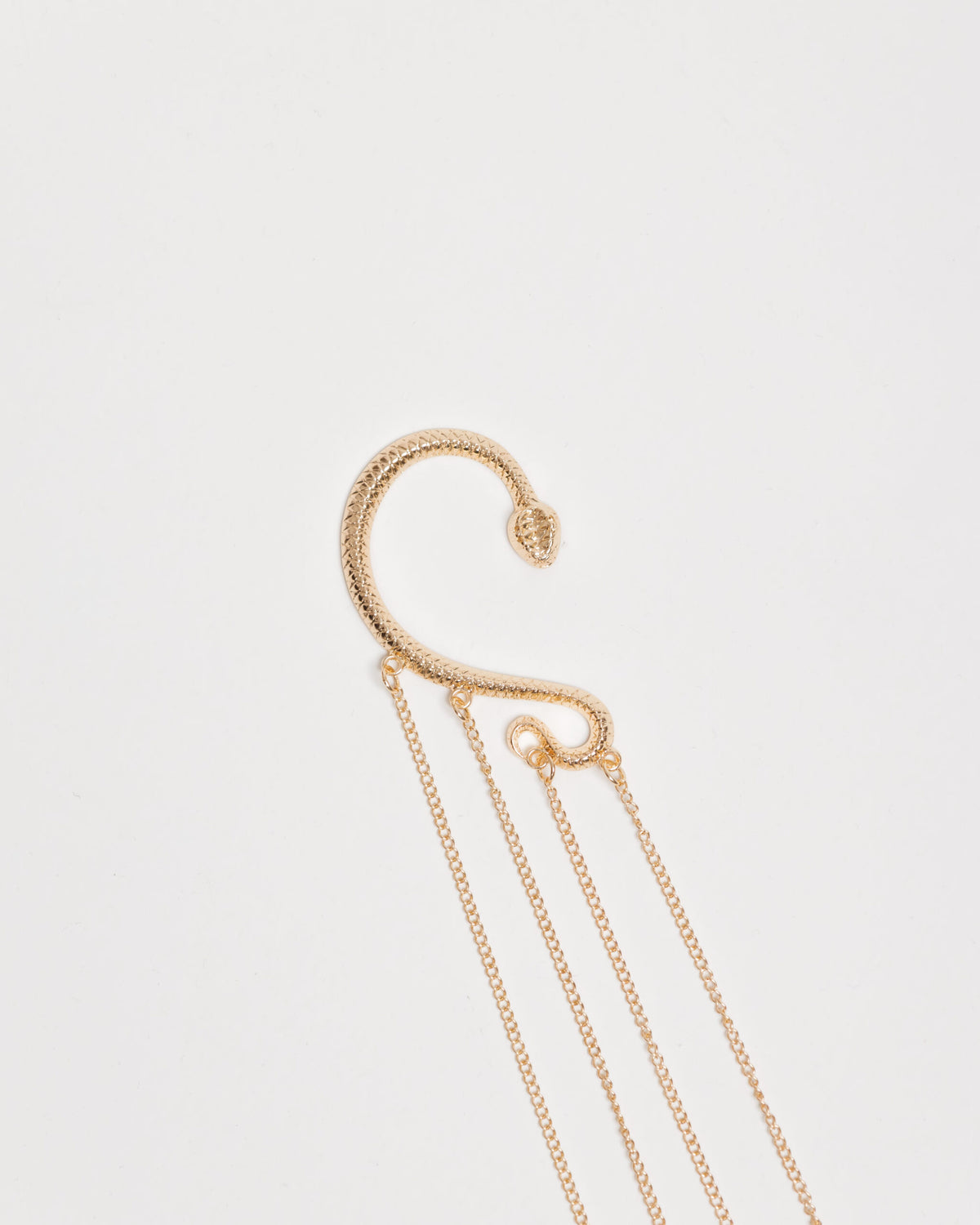 Ear-cuff snake con pendenti - DO82688
