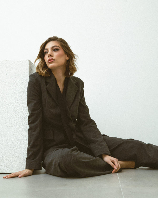 Blazer gessato - C146