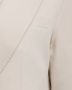 Blazer sartoriale CREMA - 26052 Nos