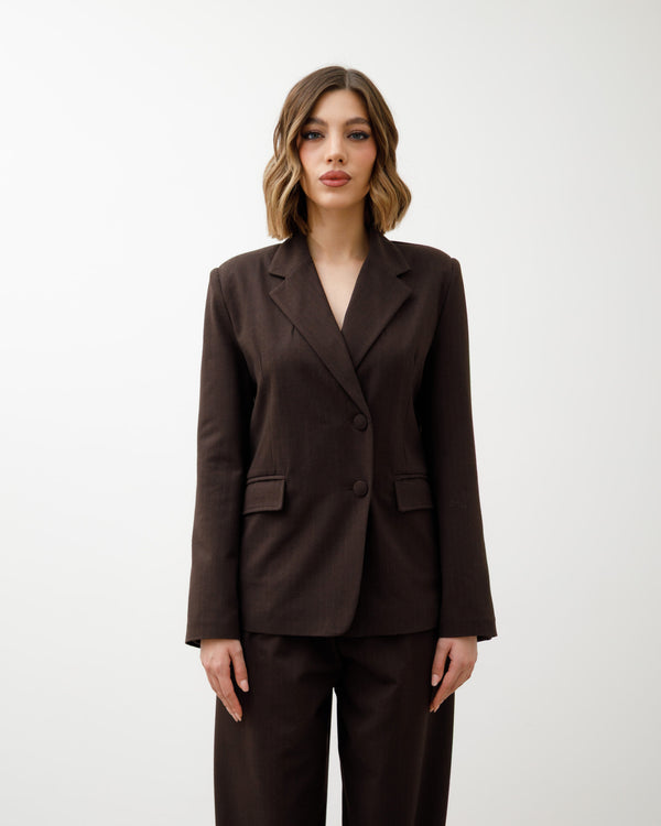 Blazer gessato - C146