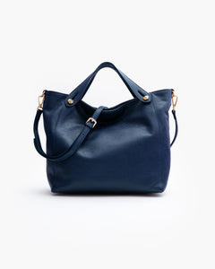 Borsa in pelle OLIVIA blu - LOVING BAGS