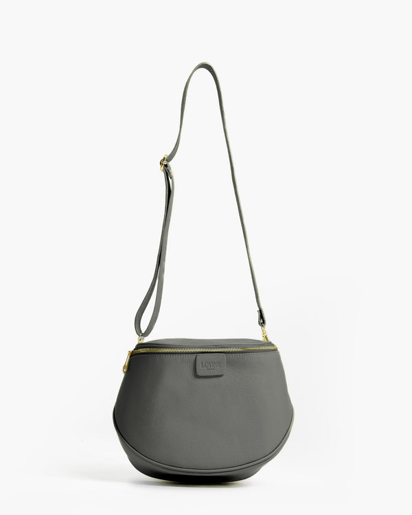 Borsa NEW ISABELLA grigio cenere - LOVING BAGS