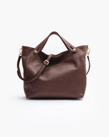 Borsa in pelle OLIVIA cioccolato - LOVING BAGS