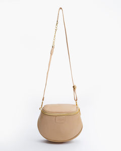 Baby ISABELLA borsa in pelle NUDE - LOVING BAGS