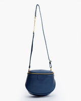 Baby ISABELLA borsa in pelle BLU NAVY - LOVING BAGS