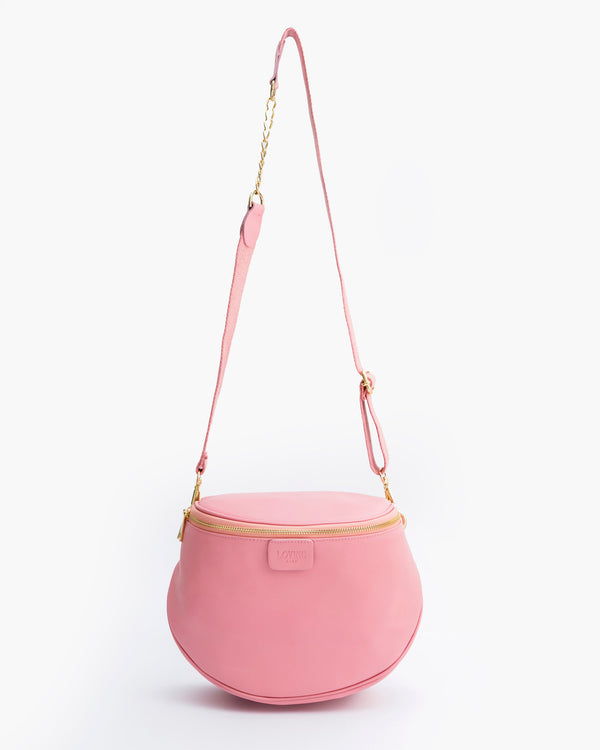 Borsa ISABELLA in pelle ROSA - LOVING BAGS