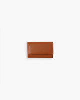 Portafoglio in pelle medio con patta cuoio - LOVING BAGS