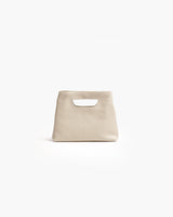 Borsa in pelle NANO GRACE latte - LOVING BAGS